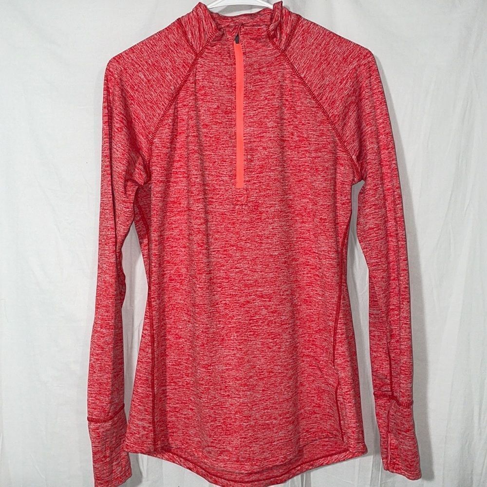 Tangerine work out sweatshirt